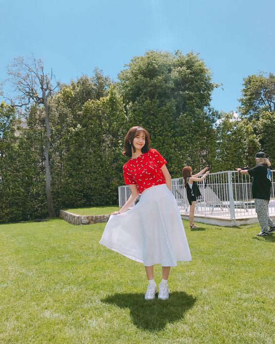 潤娥　私服穿搭